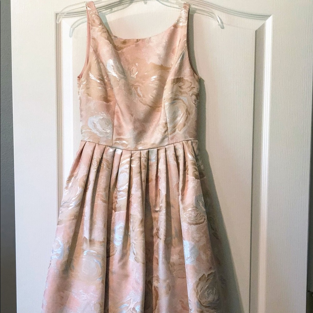 Adrianna Papell high low gown